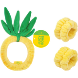 essence JUICY BOMB PARTY face wash head & wrist bands 01 - Pineapple Party 3pcs