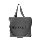 Azade Τσάντα Καμβάς Γκρι