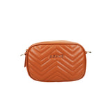 Αzade crossbody bag quilted tabac