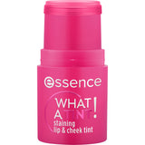 essence WHAT A TINT! staining lip & cheek tint 10 Raspberry Vibes 5g