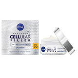 Nivea Hyaluron Cellular Filler SPF30 Αντιγηραντική Κρέμα Ημέρας για 45+, 50ml.