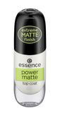 essence power matte top coat 8 ml