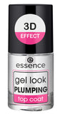 essence gel look plumping top coat  8ml