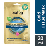 Bioten Hyaluronic Gold Μάσκα Προσώπου για Ενυδάτωση 25ml