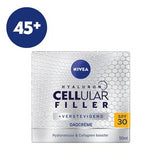 Nivea Hyaluron Cellular Filler SPF30 Αντιγηραντική Κρέμα Ημέρας για 45+, 50ml.