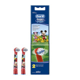 Oral-B Kids Κεφαλές Οδοντόβουρτσας 2pcs