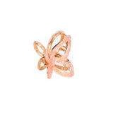 Azade Κλάμερ Μαλλιών πεταλούδα ρόζ