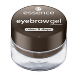 essence eyebrow gel COLOUR & SHAPE 04 dark brown 3g