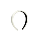 Azade Στέκα μαλλιών σατέν λευκό