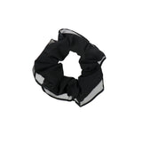 Hair Scrunchie laced black