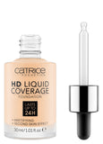 Catrice HD Liquid Coverage Foundation 002 Porcelain Beige 30ml