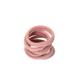 Hair Elastics set pink