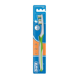 Oral-B Οδοντόβουρτσα Λευκό - Λαχανί 123 Maxi Clean 40 Μέτρια 1pc