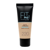 Maybelline Fit Me Matte + Poreless Foundation 220 Natural Beige 30ml