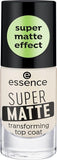 essence SUPER MATTE transforming top coat 8ml