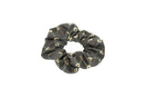 Azade Scrunchie με Printed Μοτίβο- Καφέ
