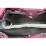 Azade pouch τσάντα μπορντό