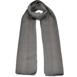 Azade Scarf Grey Polyviscose Mousse