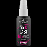 essence fix & last 18h long-lasting make-up fixing spray 50ml