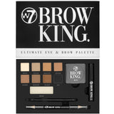 W7 Brow King Ultimate Eye & Brow Palette 10g