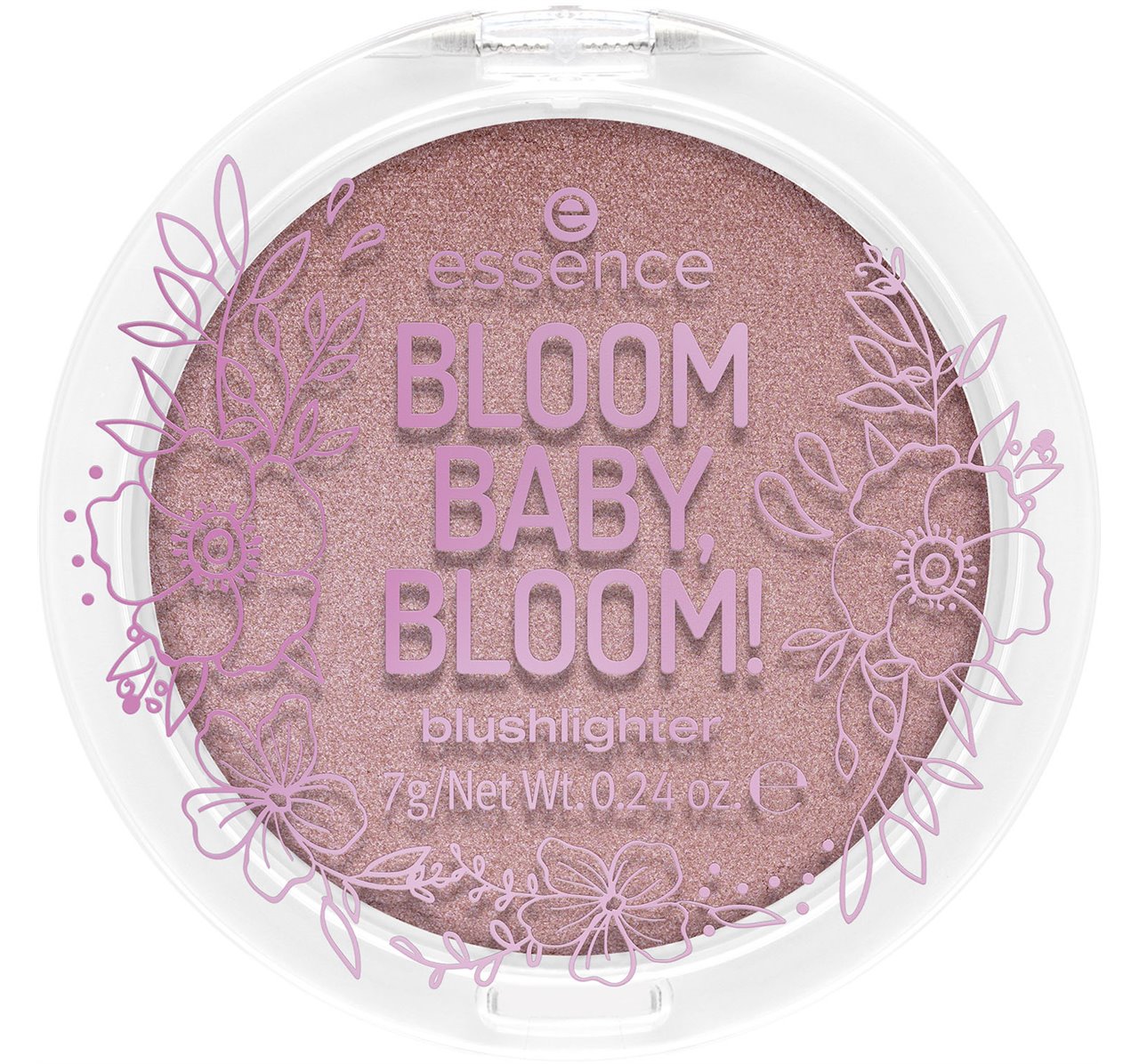 Lilac BLOOM! blushlighter 7g 01 You! BABY, essence BLOOM I