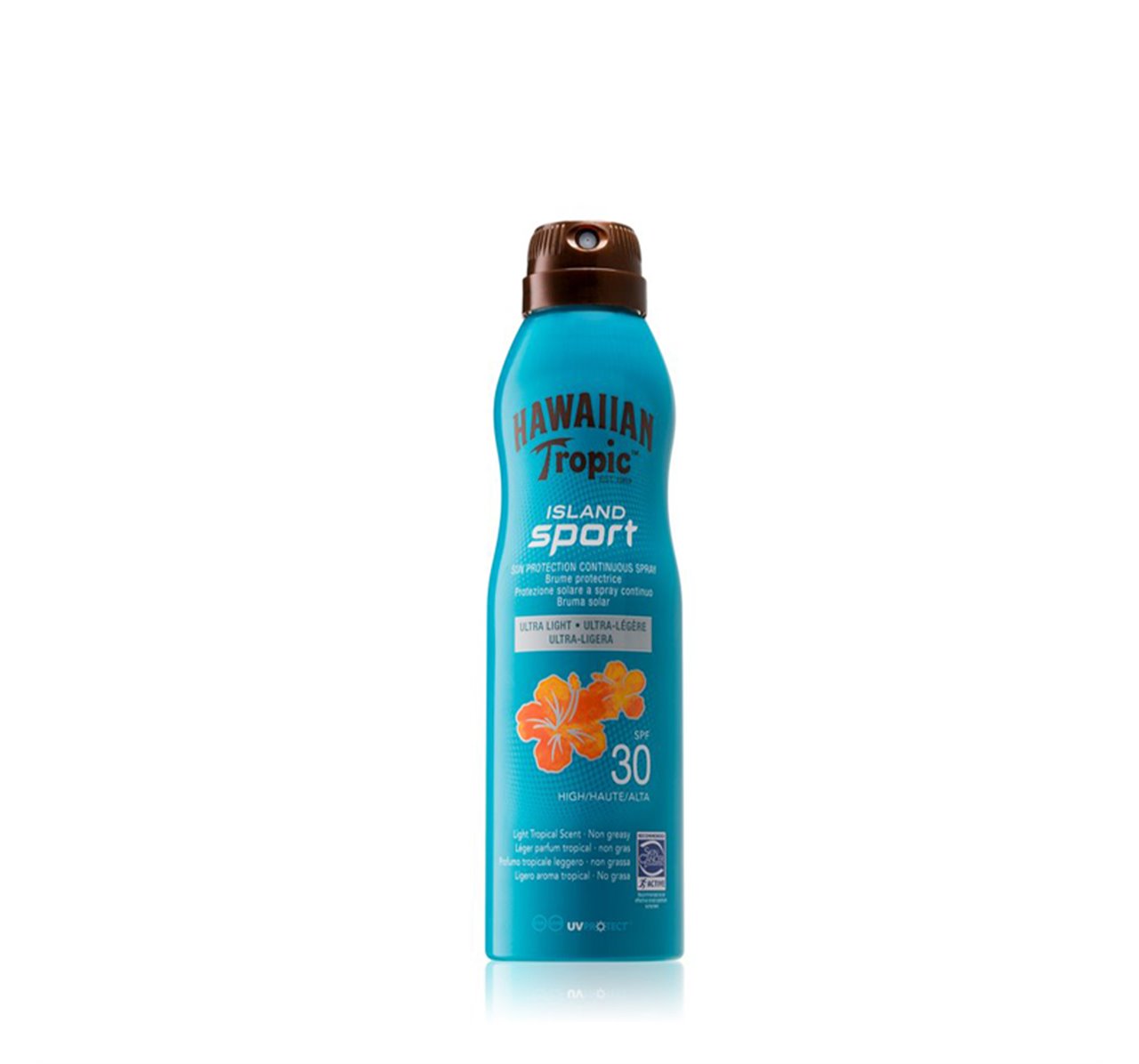 hawaiian tropic island sport spray spf 30 sunscreen