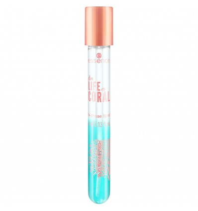 essence live LIFE in CORAL bi-phase lip oil Cute, Cuter, Corals! 01 4ml