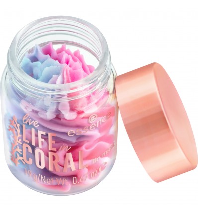 essence live LIFE in CORAL lip mask Coralicious Vibes! 01 19g