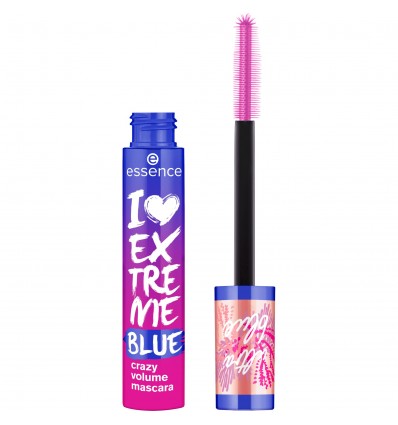 essence live LIFE in CORAL I LOVE EXTREME BLUE crazy volume mascara Blue-tiful Corals! 01 12ml