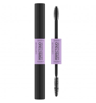 Catrice Perfect Duo XXL Effect Mascara 010 Black 8ml