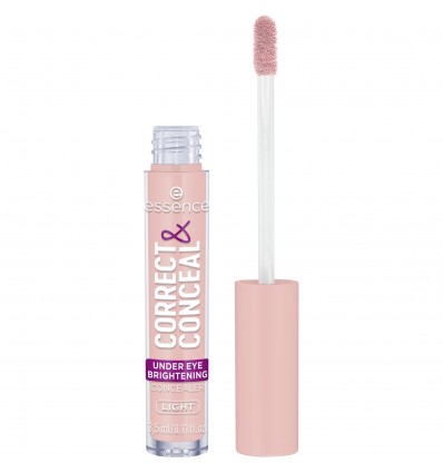 essence CORRECT & CONCEAL under eye brightening concealer 10 Light 3.5ml