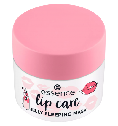 essence lip care JELLY SLEEPING MASK 02 Stawberry Milkshake 8g