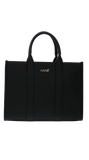 Azade  Τσάντα Χειρός Tote Μαύρη