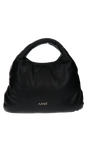 Azade Puffy Τσάντα Χειρός &  Ώμου Μαύρο