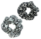Azadé  Scrunchies με Leopard Print 2pcs