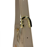 Azadé Cream Hobo Τσάντα Ώμου