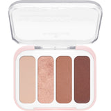 essence the BROWN edition mini eyeshadow palette 3.6g