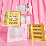 essence what the FAKE! false lashes 06 - natural cluster black 1g