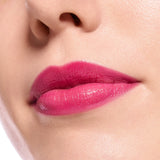 essence satin GLOW luminous shine lipstick 08 - Fuchsionista 3.5g