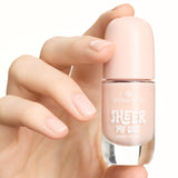 essence gel nail polish 04 SHEER ME OUT