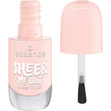 essence gel nail polish 04 SHEER ME OUT