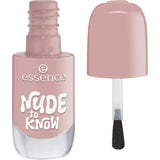 essence gel nail polish 30 NUDE to KNOW