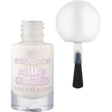 essence milky GLAZED mini nail polish 21