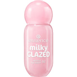 essence milky GLAZED glossy lip balm 02 Strawberry Whip 4ml