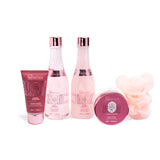 IDC INSTITUTE SCENTED BATH ROSE COMPLETE CARE SET
