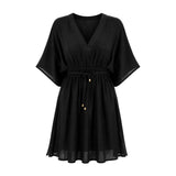 Azade black kaftan One Size