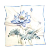 Azadé Τετράγωνο Φουλάρι με Floral Σχέδιο