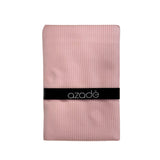Azadé Microfiber Πετσέτα Παραλίας με Ανάγλυφη Ρίγα - Ροζ