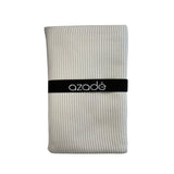 Azadé Microfiber Πετσέτα Παραλίας με Ανάγλυφη Ρίγα - Γκρι