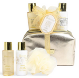IDC INSTITUTE SCENTED BATH GOLD BAG SET